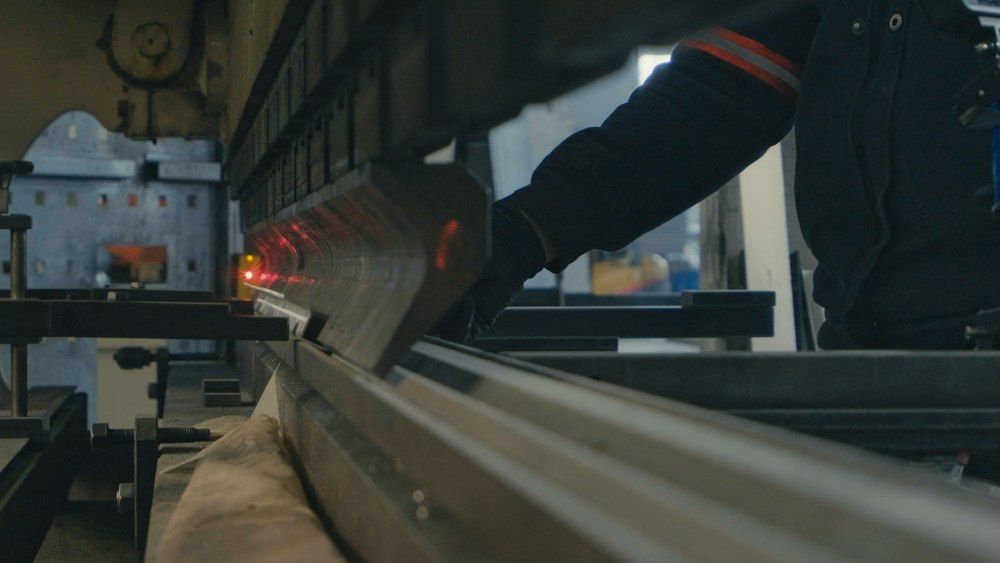 Dettaglio di materiali e macchinari industriali